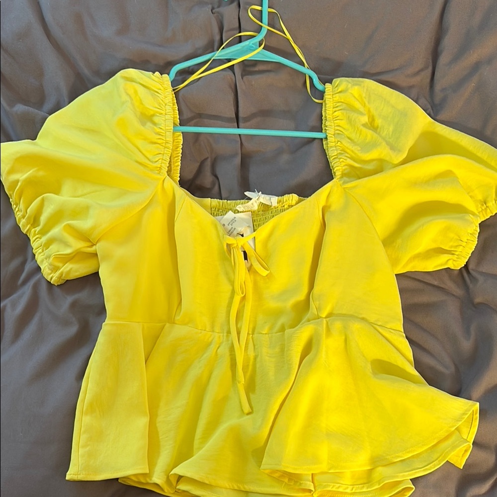 Yellow Women's Top